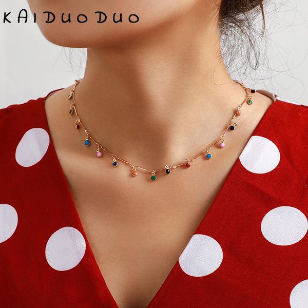 pendant necklaces charming women tassel choker accessories creative jewelry gifts bohemian color small water drop clavicle chain necklace, Silver
pendant necklaces charming women tassel choker accessories creative jewelry gifts bohemian color small water drop clavicle chain necklace, Silver