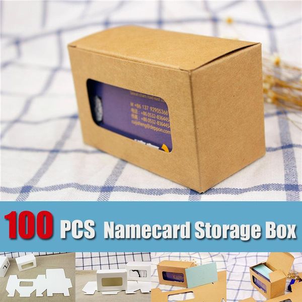 gift wrap 100 pcs business cards packaging box kraft paper namecard soap bank card label tag storage customized 2 sizes
gift wrap 100 pcs business cards packaging box kraft paper namecard soap bank card label tag storage customized 2 sizes