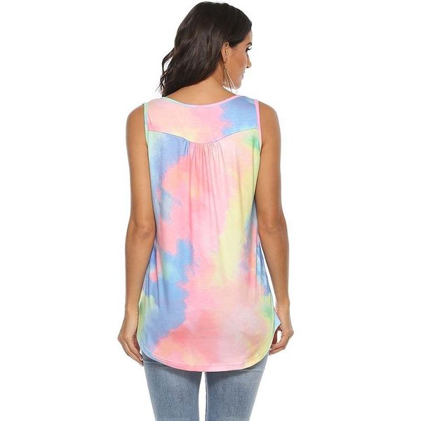 2021 new summer tie-dye v-neck sleeveless t womens fashions off shoulder plus size tshirt women casual tee shirt femme s6r2, White
2021 new summer tie-dye v-neck sleeveless t womens fashions off shoulder plus size tshirt women casual tee shirt femme s6r2, White