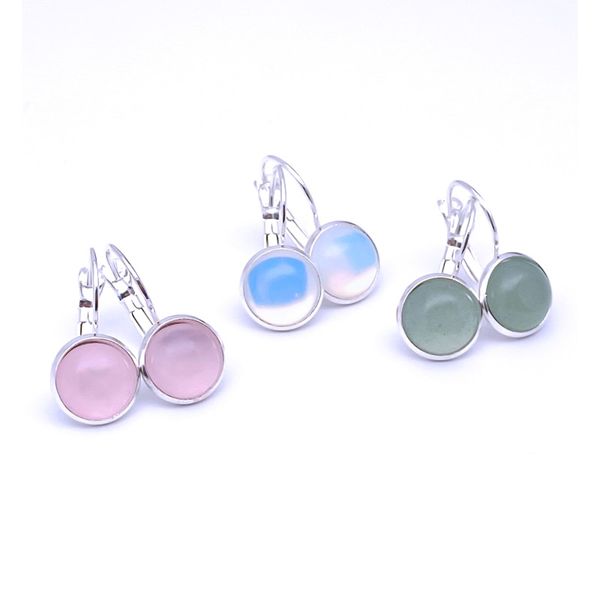 silver plated 10mm pink green healing crystal white turquoise charms earrings geometric natural stone earring for women jewelry, Golden
silver plated 10mm pink green healing crystal white turquoise charms earrings geometric natural stone earring for women jewelry, Golden