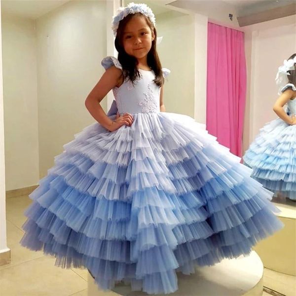 girl's dresses sky blue tiered puffy girls for party flower girl dress pearls kids clothes children birthday pageant gown, Red;yellow
girl's dresses sky blue tiered puffy girls for party flower girl dress pearls kids clothes children birthday pageant gown, Red;yellow