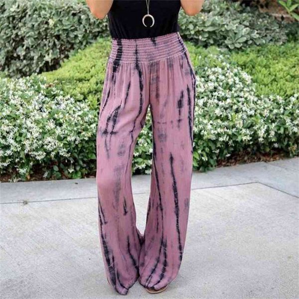 tie dye high waist wide-leg pants women loose plus size elastic casual trousers ladies streetwear long 210603, Black;white
tie dye high waist wide-leg pants women loose plus size elastic casual trousers ladies streetwear long 210603, Black;white