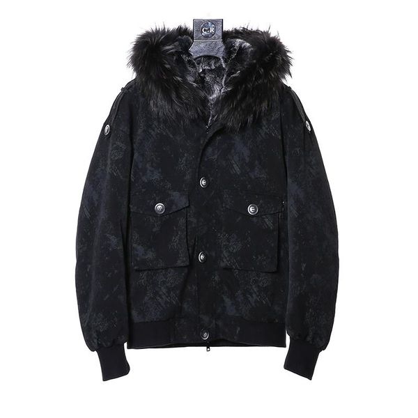 men's trench coats real rex fur liner jackets parka men fashion overcoat natural raccoon collar winter coat, Tan;black
men's trench coats real rex fur liner jackets parka men fashion overcoat natural raccoon collar winter coat, Tan;black