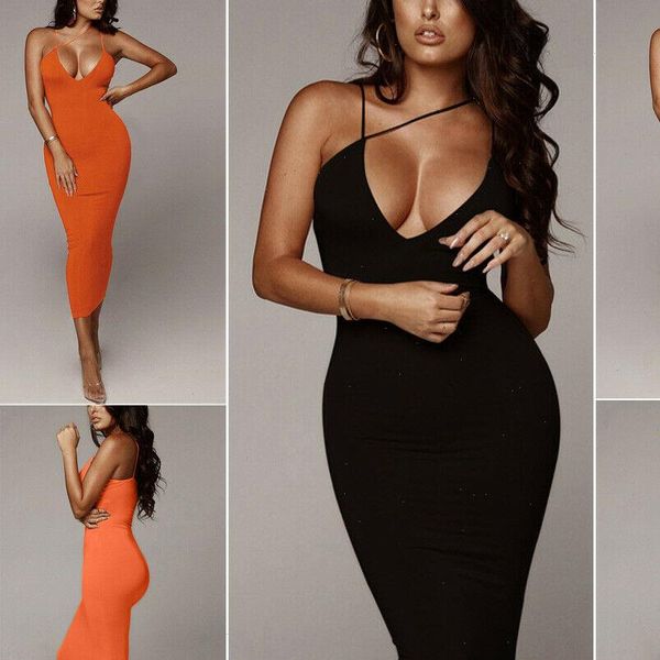 2021 fashion women bandage bodycon sleeveless party club dazzling solid color slim fit long dress, Black;gray
2021 fashion women bandage bodycon sleeveless party club dazzling solid color slim fit long dress, Black;gray