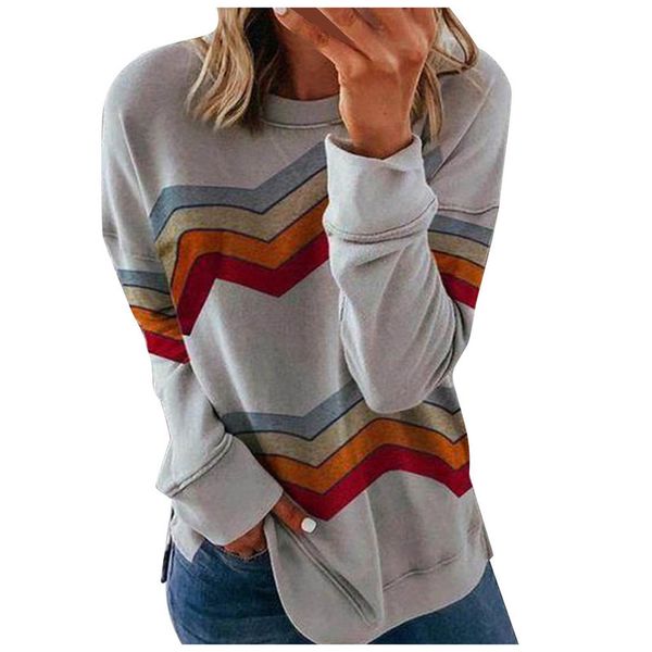 women's fashion casual color block printed long mouwen o neck t-shirts 2021 new mujer camisetas female football, White
women's fashion casual color block printed long mouwen o neck t-shirts 2021 new mujer camisetas female football, White