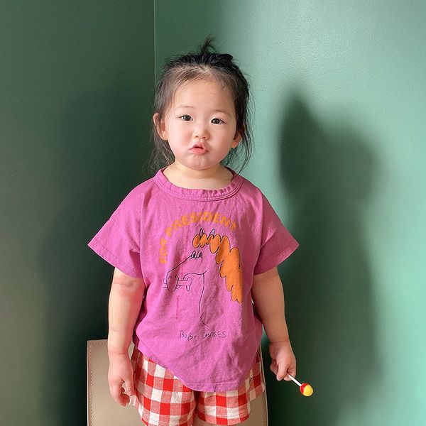 2021ss spring and bo new t-shirt products big round neck cute cartoon bottomed short sleeve summer children's, Black;white
2021ss spring and bo new t-shirt products big round neck cute cartoon bottomed short sleeve summer children's, Black;white