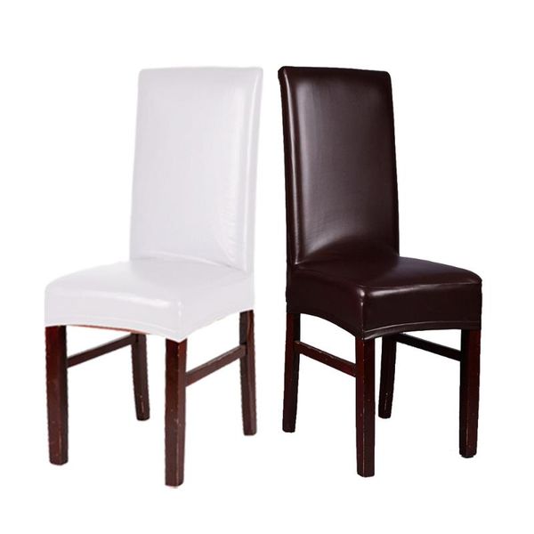 chair covers 10pcs/lot wine red/black/coffee/beige multi colors waterproof oilproof pu leather stretch household dining seat cover
chair covers 10pcs/lot wine red/black/coffee/beige multi colors waterproof oilproof pu leather stretch household dining seat cover