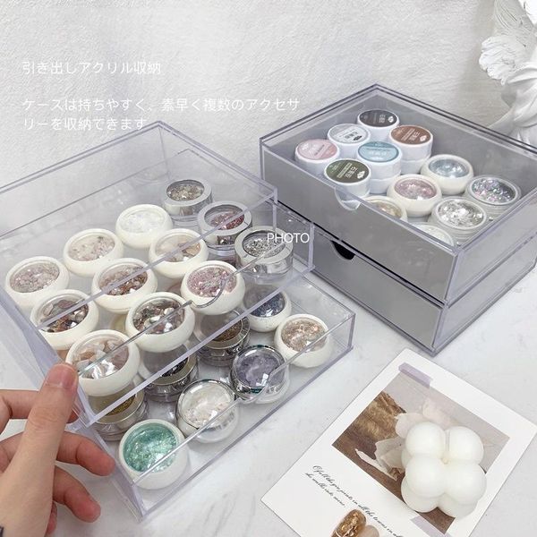 nail art kits japanese style tool storage box double acrylic drawer beauty eyelash accessories polish deskset
nail art kits japanese style tool storage box double acrylic drawer beauty eyelash accessories polish deskset