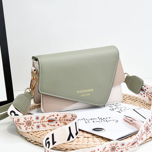 evening bag 2021 korean single shoulder women's fashion trend messenger personalized broadband small fresh color contrast
evening bag 2021 korean single shoulder women's fashion trend messenger personalized broadband small fresh color contrast