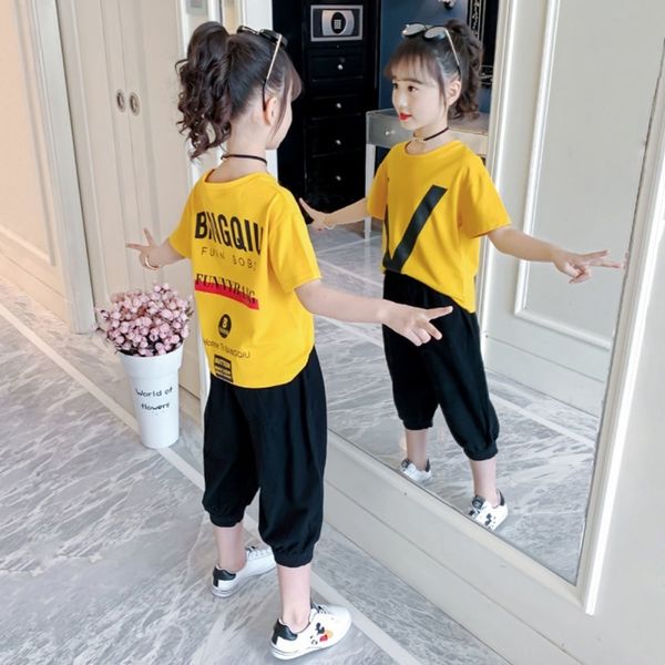 2020 new summer casual girl clothes children cartoon letter print t-shirt elastic waist pants baby kids clothing newborn set, White
2020 new summer casual girl clothes children cartoon letter print t-shirt elastic waist pants baby kids clothing newborn set, White