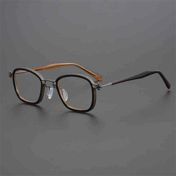 80% off wholesale ge you's handmade pure titanium ultra light men's myopia finished height glasses frame, White;black
80% off wholesale ge you's handmade pure titanium ultra light men's myopia finished height glasses frame, White;black