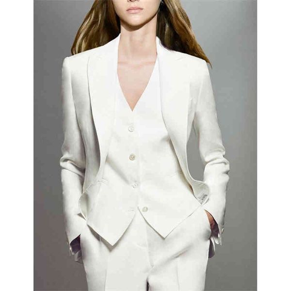 women's two piece pants conjunto blazer jaqueta e calça feminino, peças brancas slim fit com 7ia6, White
women's two piece pants conjunto blazer jaqueta e calça feminino, peças brancas slim fit com 7ia6, White