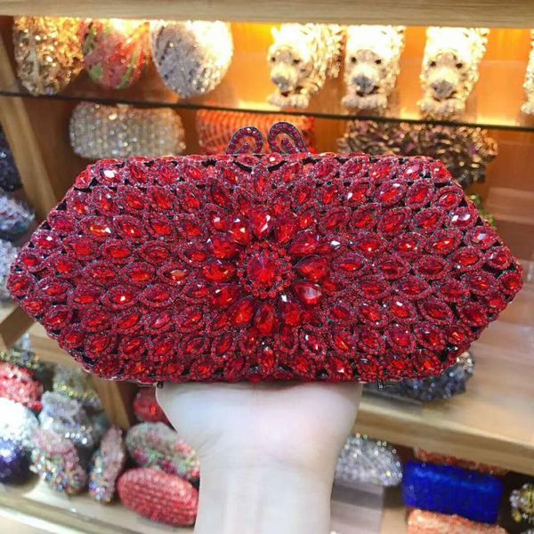 evening bags xiyuan flower red crystal diamond clutches bag wedding party prom banquet clutch purse pochette for soiree handbag
evening bags xiyuan flower red crystal diamond clutches bag wedding party prom banquet clutch purse pochette for soiree handbag