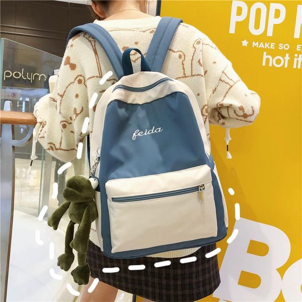 backpack sweet lady 2021 korean version of harajuku ulzzang simple color matching school bag multi-function lapmen
backpack sweet lady 2021 korean version of harajuku ulzzang simple color matching school bag multi-function lapmen
