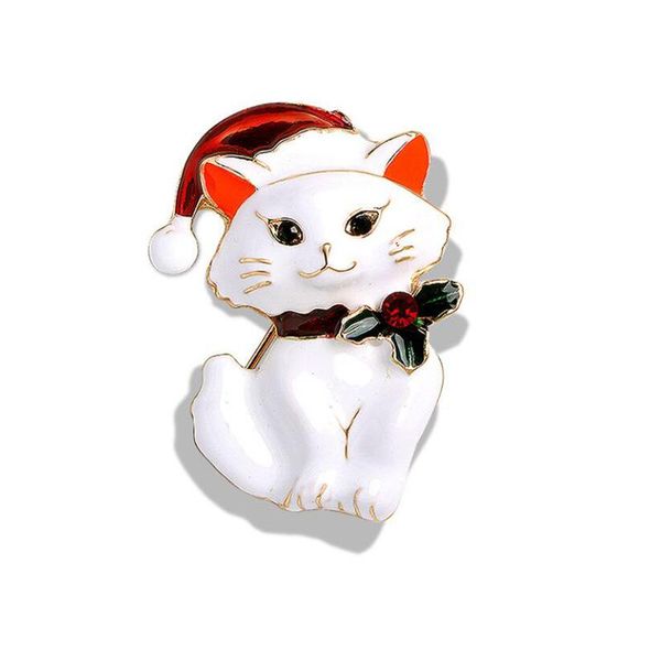 Pins, Brooches Women Lovely Christmas Cat Brooch Retro Cute Red Hat Kitten Pins Men Party Banquet Corsage Jewelry Gift, Gray
Pins, Brooches Women Lovely Christmas Cat Brooch Retro Cute Red Hat Kitten Pins Men Party Banquet Corsage Jewelry Gift, Gray