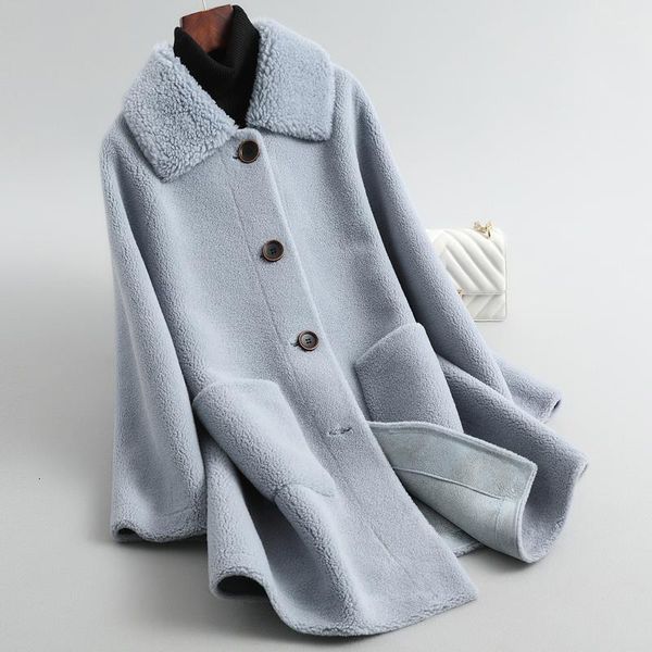 2021 new women autumn winter real wool coat jacket female genuine sheep shearling overcoats lady fur parka warm outerwear l6555qpo, Black
2021 new women autumn winter real wool coat jacket female genuine sheep shearling overcoats lady fur parka warm outerwear l6555qpo, Black