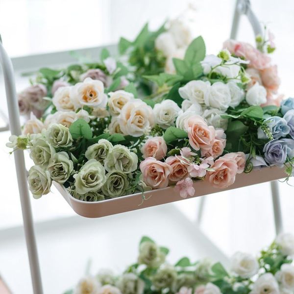 decorative flowers & wreaths 10 heads artificial roses bridesmaids bouquet 5 branches silk fake for diy home garden wedding decoration flore
decorative flowers & wreaths 10 heads artificial roses bridesmaids bouquet 5 branches silk fake for diy home garden wedding decoration flore