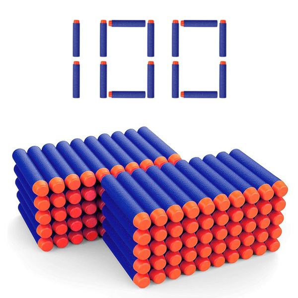 100pcs for nerf bullets eva soft hollow hole head 7.2cm refill bullet darts for nerf toy gun accessories for nerf blasters
100pcs for nerf bullets eva soft hollow hole head 7.2cm refill bullet darts for nerf toy gun accessories for nerf blasters