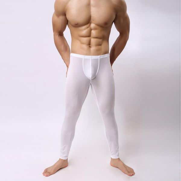 men's sleepwear brand mens long breathable pouch pant casual solid trousers homewear man slim thin sleep bottoms pajama, Black;brown
men's sleepwear brand mens long breathable pouch pant casual solid trousers homewear man slim thin sleep bottoms pajama, Black;brown