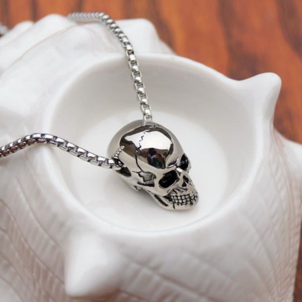 fashion punk stainless steel pendant necklace new arrival super gothic skull biker pendant mens skull necklace punk/gothic necklace, Silver
fashion punk stainless steel pendant necklace new arrival super gothic skull biker pendant mens skull necklace punk/gothic necklace, Silver