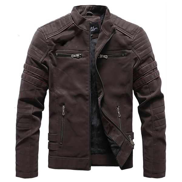 2021 new autumn casual warm fleece vintage coat winter pu outwears fashion biker faux leather jacket men 4xl kyy6, Black
2021 new autumn casual warm fleece vintage coat winter pu outwears fashion biker faux leather jacket men 4xl kyy6, Black