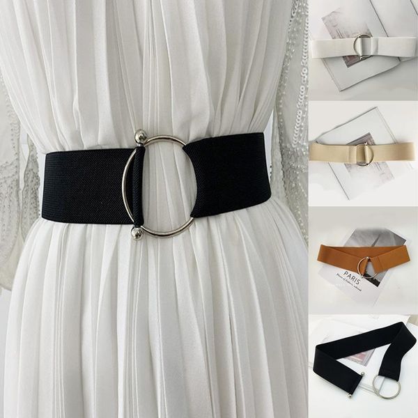 coat sweater dress decoration round buckle waist elastic belts for women female belt simple, Black;brown
coat sweater dress decoration round buckle waist elastic belts for women female belt simple, Black;brown