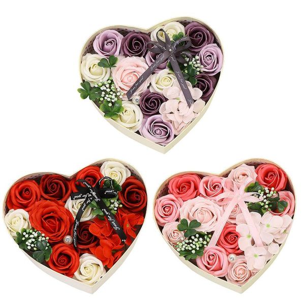 valentine's day, mother's day heart-shaped gift box elegant charming soap flower case saturated colors, elegant and charming
valentine's day, mother's day heart-shaped gift box elegant charming soap flower case saturated colors, elegant and charming