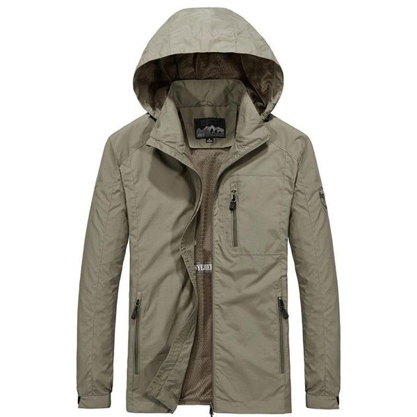 men's jackets 2021 plus size m ~6xl spring autumn mens casual military hoodie jacket men waterproof clothes 's windbreaker coat ma, Black;brown
men's jackets 2021 plus size m ~6xl spring autumn mens casual military hoodie jacket men waterproof clothes 's windbreaker coat ma, Black;brown