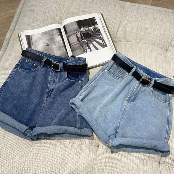 women's shorts women denim 2021 fashion classic vintage high waist blue straighting short pants female streetwear casual clothing, White;black
women's shorts women denim 2021 fashion classic vintage high waist blue straighting short pants female streetwear casual clothing, White;black