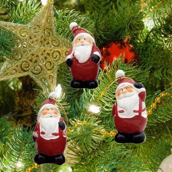 christmas decorations 4pcs/set handmade ceramic beautiful santa claus shape hanging decor style widget for party
christmas decorations 4pcs/set handmade ceramic beautiful santa claus shape hanging decor style widget for party