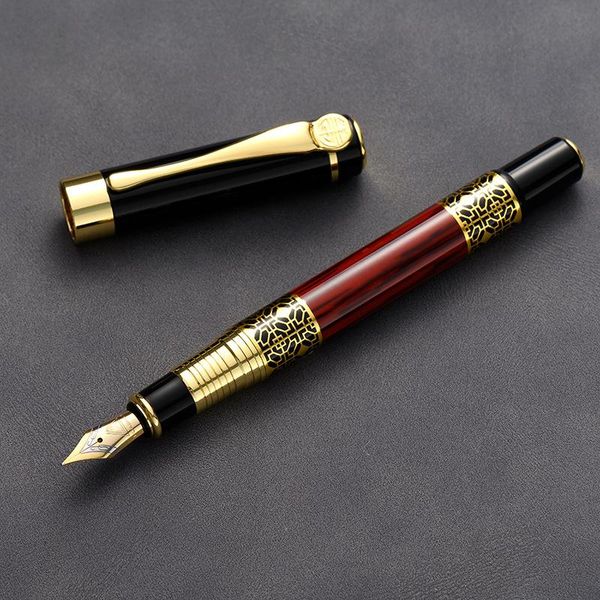 1pcs business fountain pen classical wood grain ink pen metal business signature pens office stationery luxury finance supply
1pcs business fountain pen classical wood grain ink pen metal business signature pens office stationery luxury finance supply