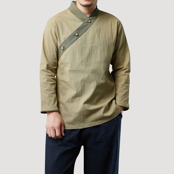 ethnic clothing 4colors retro chinese style men hanfu cotton linen tang suit robes zen tea casual blouse long sleeve shirts cardigan co, Red
ethnic clothing 4colors retro chinese style men hanfu cotton linen tang suit robes zen tea casual blouse long sleeve shirts cardigan co, Red