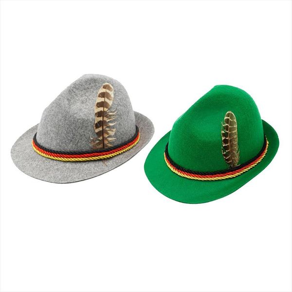 oktoberfest hat german fedora costume cosplay for beer festival holidays fancy dress accessory, Blue;gray
oktoberfest hat german fedora costume cosplay for beer festival holidays fancy dress accessory, Blue;gray