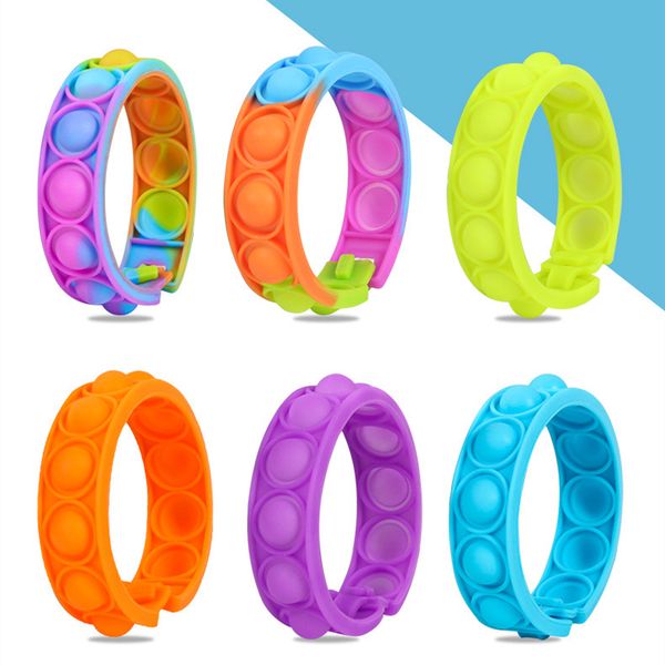 party favor gift color bracelet puzzle children's puzzles stress reliever unzip kids decompression finger bubble silicone bracelet toy
party favor gift color bracelet puzzle children's puzzles stress reliever unzip kids decompression finger bubble silicone bracelet toy