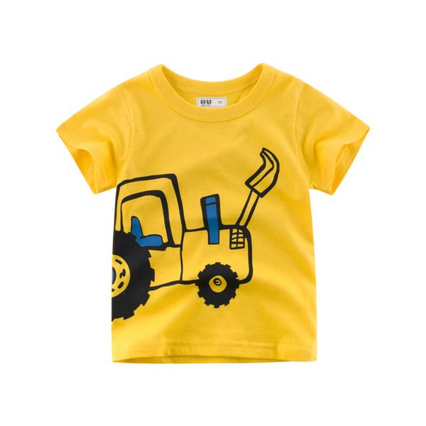 1-10t little boys summer short sleeve cartoon cute excavator pattern fashion clothes outfit, White
1-10t little boys summer short sleeve cartoon cute excavator pattern fashion clothes outfit, White
