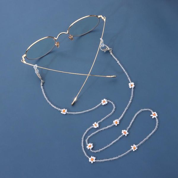 chains 1pc fashion reading glasses mask chain colorful floral daisy handmade bead sunglasses spectacle cord string neck strap, Silver
chains 1pc fashion reading glasses mask chain colorful floral daisy handmade bead sunglasses spectacle cord string neck strap, Silver