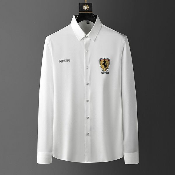 luxo strass shirts fashion long sleeve casual business dress streetwear social nightclub blouse men's clothes r2gz, White;black
luxo strass shirts fashion long sleeve casual business dress streetwear social nightclub blouse men's clothes r2gz, White;black