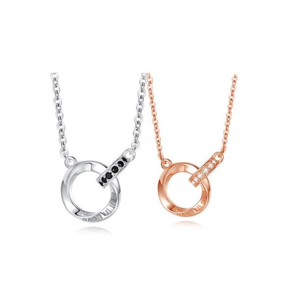 pendant necklaces fashion jewellery s925 stainless steel necklace geometric minimalist wedding anniversary gift for couple a, Silver
pendant necklaces fashion jewellery s925 stainless steel necklace geometric minimalist wedding anniversary gift for couple a, Silver