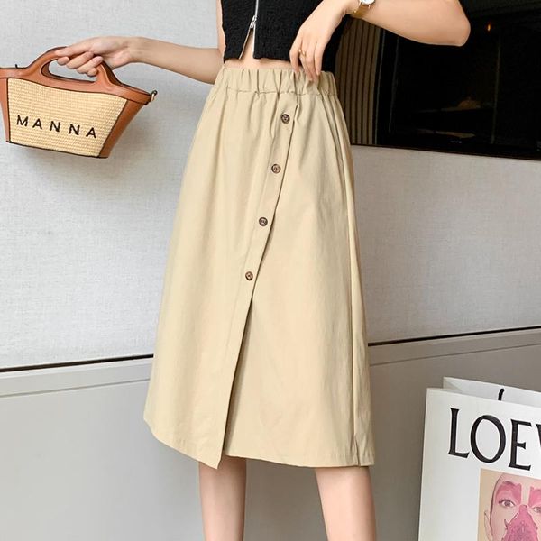 skirts tigena fashion midi shorts skirt women 2021 summer casual button pocket a line elastic high waist knee length female green, Black
skirts tigena fashion midi shorts skirt women 2021 summer casual button pocket a line elastic high waist knee length female green, Black