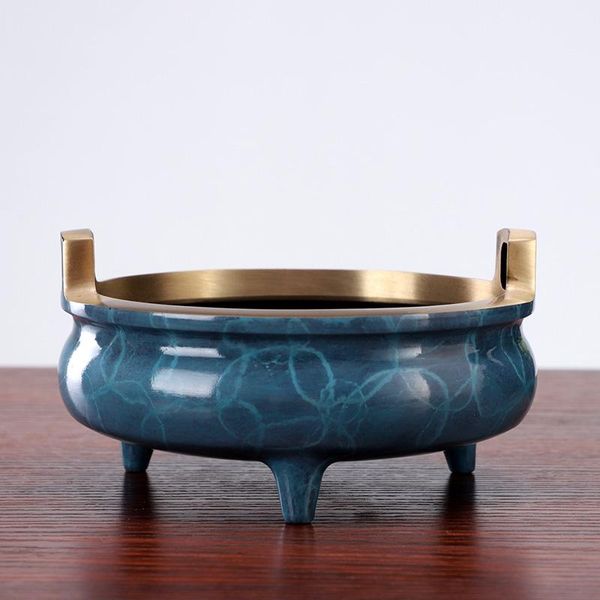 fragrance lamps qinge incense burner, pure copper, buddhist large household sandalwood indoor antique tripod
fragrance lamps qinge incense burner, pure copper, buddhist large household sandalwood indoor antique tripod