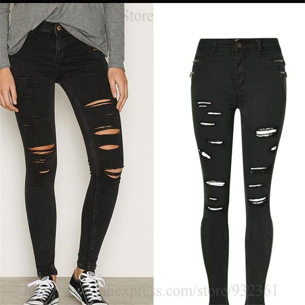 women's jeans fashion vintage high street ripped for women plus size waist black streetwear denim pants womens clothing, Blue
women's jeans fashion vintage high street ripped for women plus size waist black streetwear denim pants womens clothing, Blue