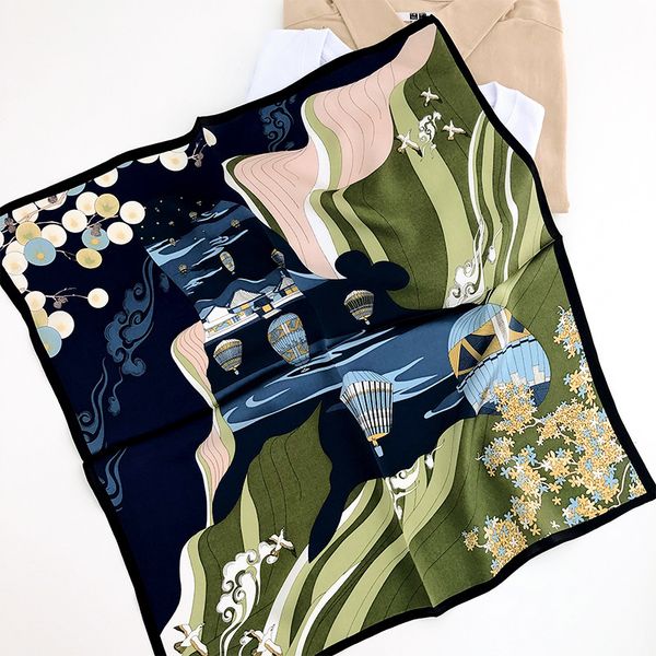 trend silk small square women's versatile spring and autumn thin neck protection sunscreen scarf professional stewardess korean, Black;purple
trend silk small square women's versatile spring and autumn thin neck protection sunscreen scarf professional stewardess korean, Black;purple