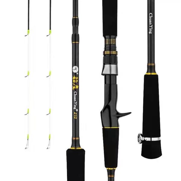 1.8m/2.1m/2.4m portable ultralight casting fishing carbon pole sea saltwater rod 3 pieces 2 tips travel surf spinning fish rod
1.8m/2.1m/2.4m portable ultralight casting fishing carbon pole sea saltwater rod 3 pieces 2 tips travel surf spinning fish rod