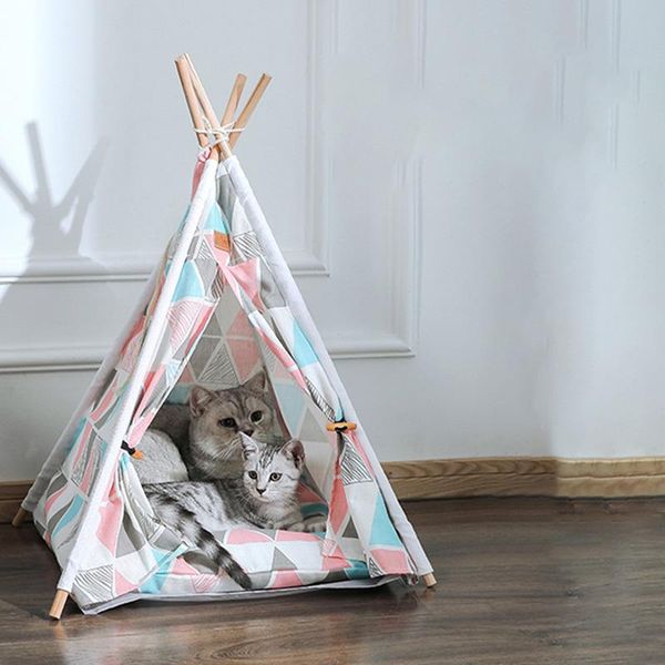 cat beds & furniture pet tent house dog bed portable teepee with thick cushion for puppy excursion outdoor indoor accessories
cat beds & furniture pet tent house dog bed portable teepee with thick cushion for puppy excursion outdoor indoor accessories