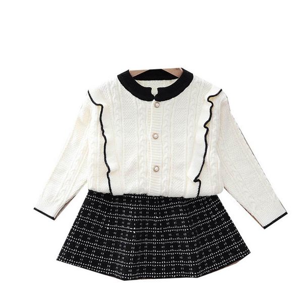 girls sweater sets kids clothing baby clothes outfits autumn winter knitting patterns cardigan coat round collar plaid pleated skirt 2pcs b8, Blue
girls sweater sets kids clothing baby clothes outfits autumn winter knitting patterns cardigan coat round collar plaid pleated skirt 2pcs b8, Blue