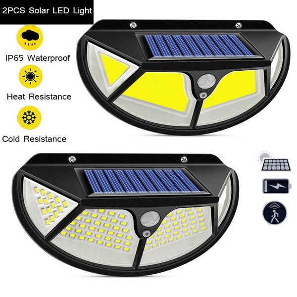 1/2pcs 120/122 led cob solar light 3 working mode solar motion sensor lights ip65 waterproof lamp for yard garden wall
1/2pcs 120/122 led cob solar light 3 working mode solar motion sensor lights ip65 waterproof lamp for yard garden wall