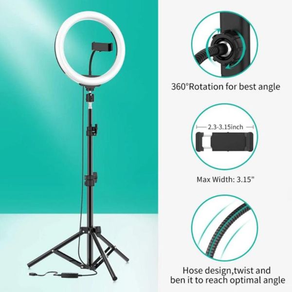 flash heads 10in selfie ring dimmable lamp fill light trepied stand remote control mobile phone makeup adjustable
flash heads 10in selfie ring dimmable lamp fill light trepied stand remote control mobile phone makeup adjustable