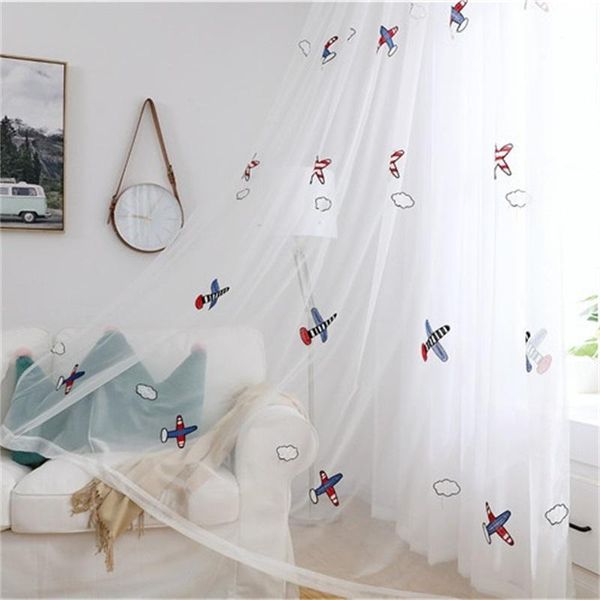 cartoon airplane embroidery curtains blue luxury children's drapes blinds embroidered tulle curtain for bedroom kid's room 544#4
cartoon airplane embroidery curtains blue luxury children's drapes blinds embroidered tulle curtain for bedroom kid's room 544#4