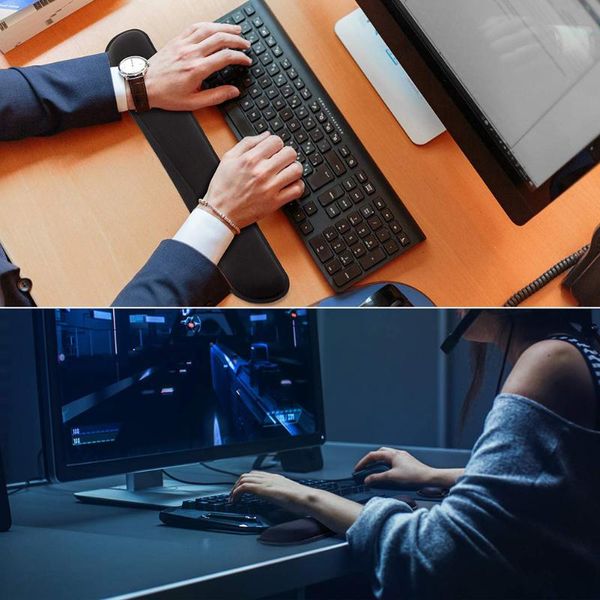 mouse pads & wrist rests keyboard rest and pad made of memory foam easy typing perfect for lapoffice sbr diving three-piece
mouse pads & wrist rests keyboard rest and pad made of memory foam easy typing perfect for lapoffice sbr diving three-piece