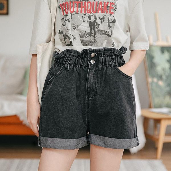 women's shorts nicesnowlsummer oversized ladies elastic waist short jeans button casual plus size cotton high denim, White;black
women's shorts nicesnowlsummer oversized ladies elastic waist short jeans button casual plus size cotton high denim, White;black